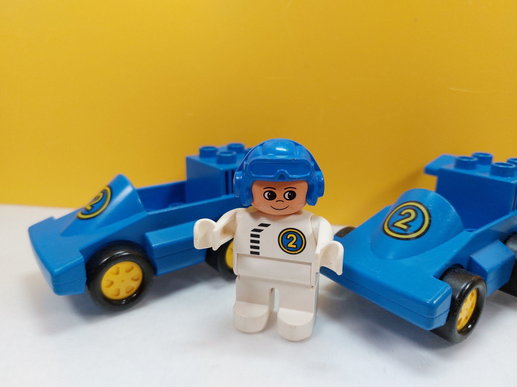 Lego Baukästen: LEGO Duplo 3x 2609 Rennwagen – Gebraucht aus St.Gallen von TinasBauundSpiel 3
