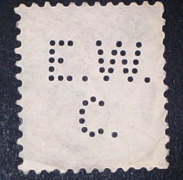 Tous les timbres: Perfin   39 – D'occasion à Opfikon par webstar30 1