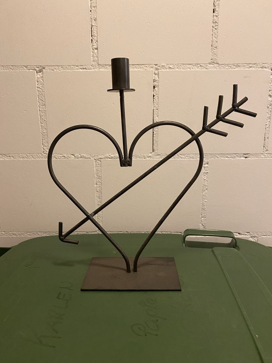 Kerzenständer: Kerzenständer Herz Valentinstag – Gebraucht aus Schüpfen von Diego2211 1