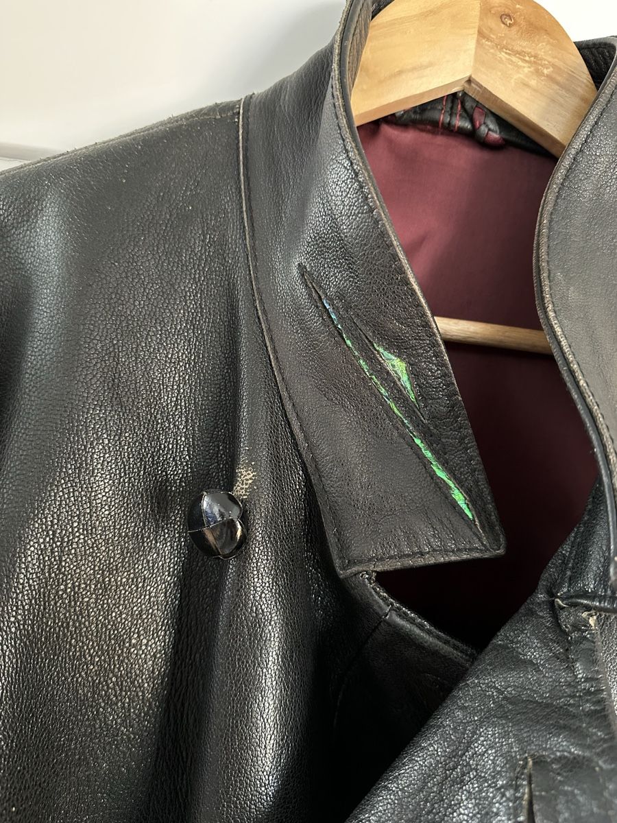 Jacken: Vintage Lederjacke schwarz, Grösse M/L – Gebraucht aus Schaffhausen von NellyE 1