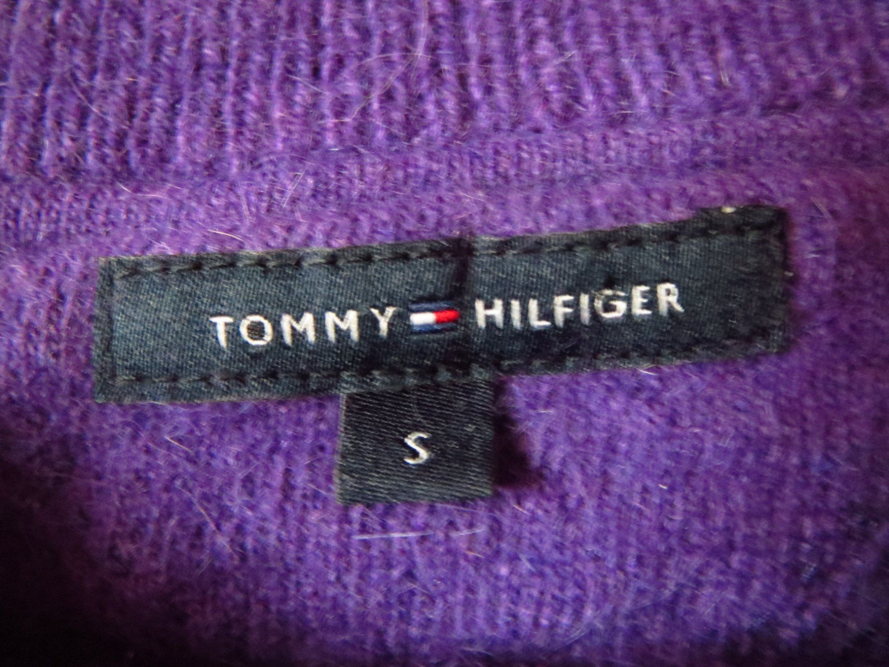 Pullover & Sweatshirts: kuscheliger TOMMY HILFIGER Damen Pullover S mit 72% ANGORA – Gebraucht aus Kiental von Anna8702 3