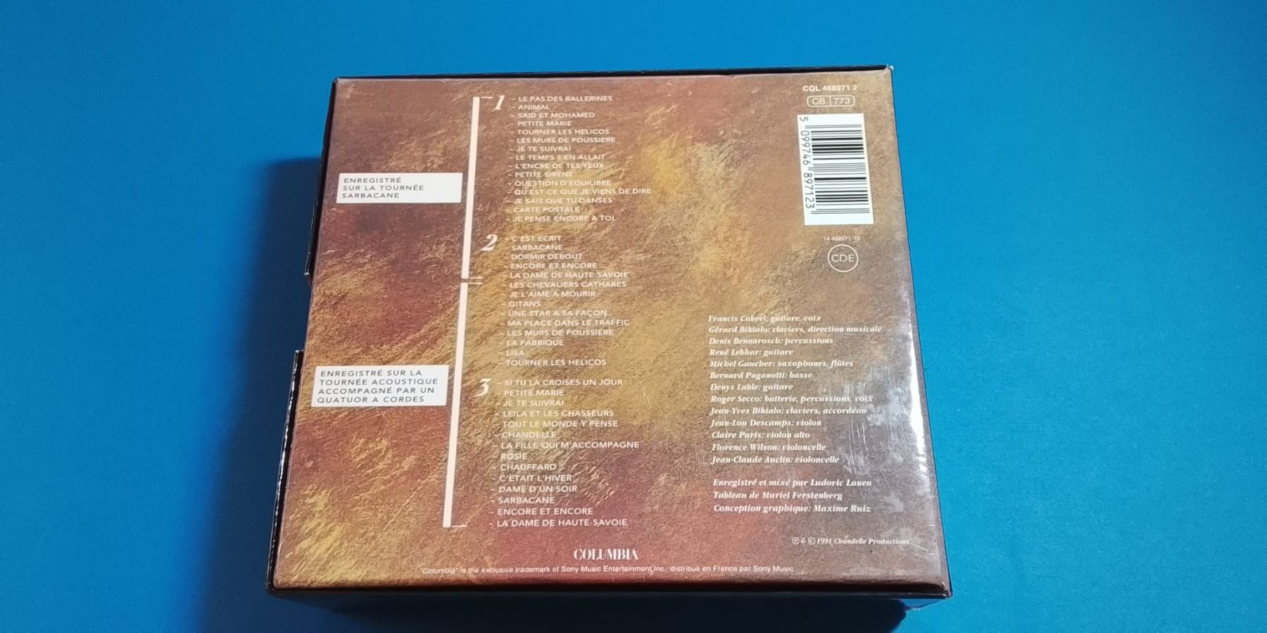 CD: Coffret Francis Cabrel 1991 – Usato da Vuarrens venduto da Espace-Retro 1