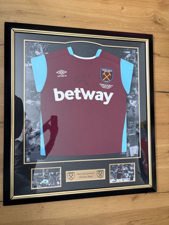 West Ham United signiertes Trikot von Winston Reid top!