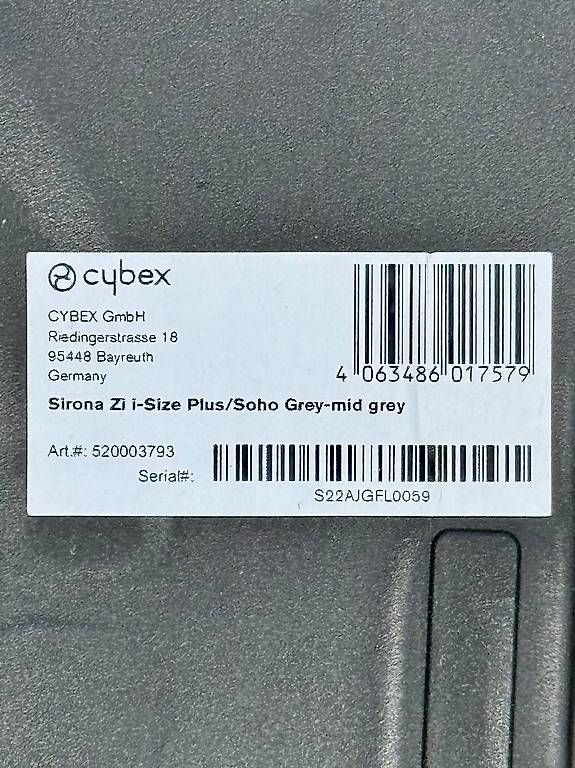Auto-Kindersitze: Cybex Sirona Zi i-size grey Plus – Gebraucht aus Samstagern von StellaSnuppe 3