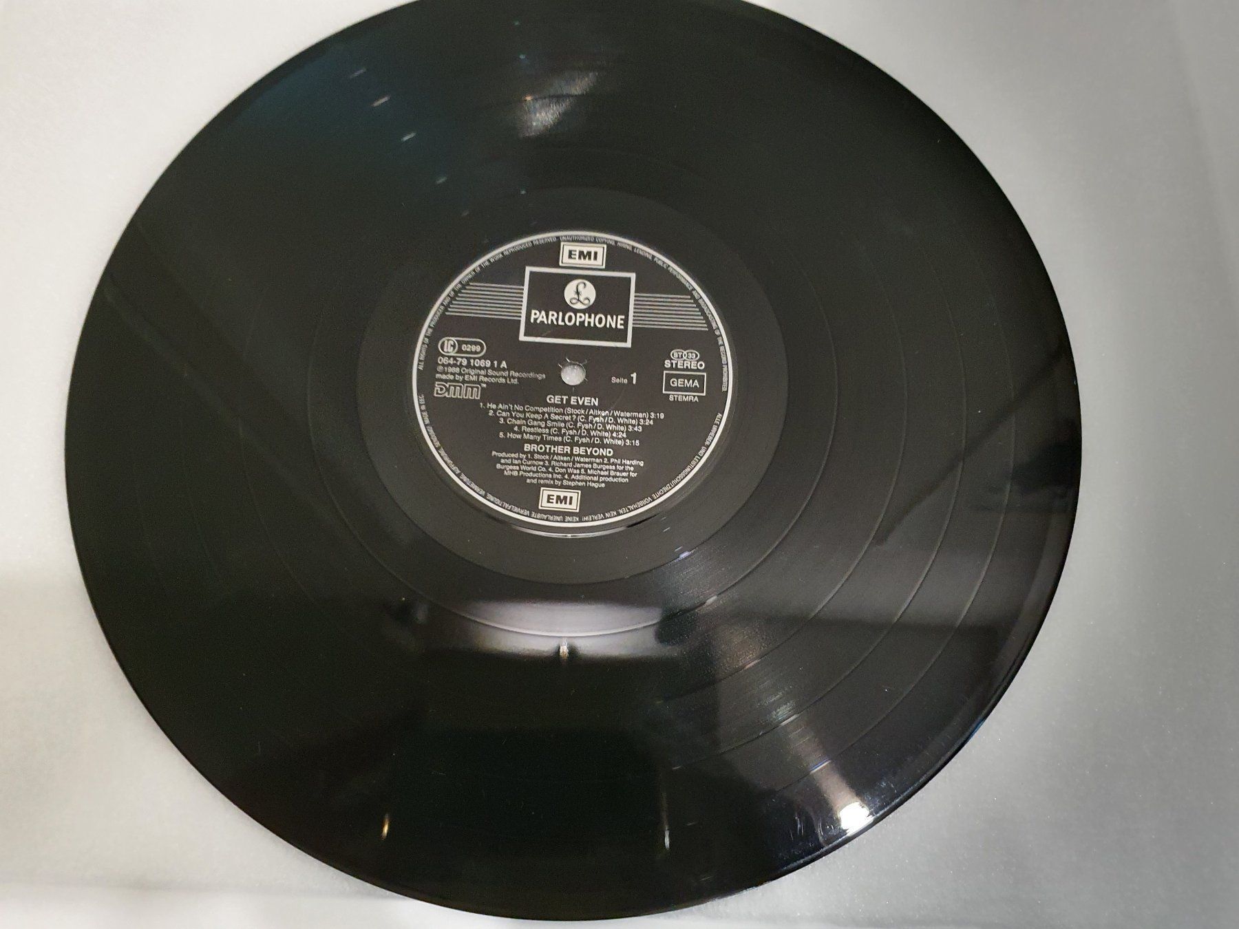Dischi in vinile: Brother Beyond - Get Even – Usato da Uster venduto da Vinyl-Leidenschaft 4