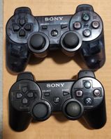 SONY DualShock 3 Controllers 2x Black Wireless Gamepads