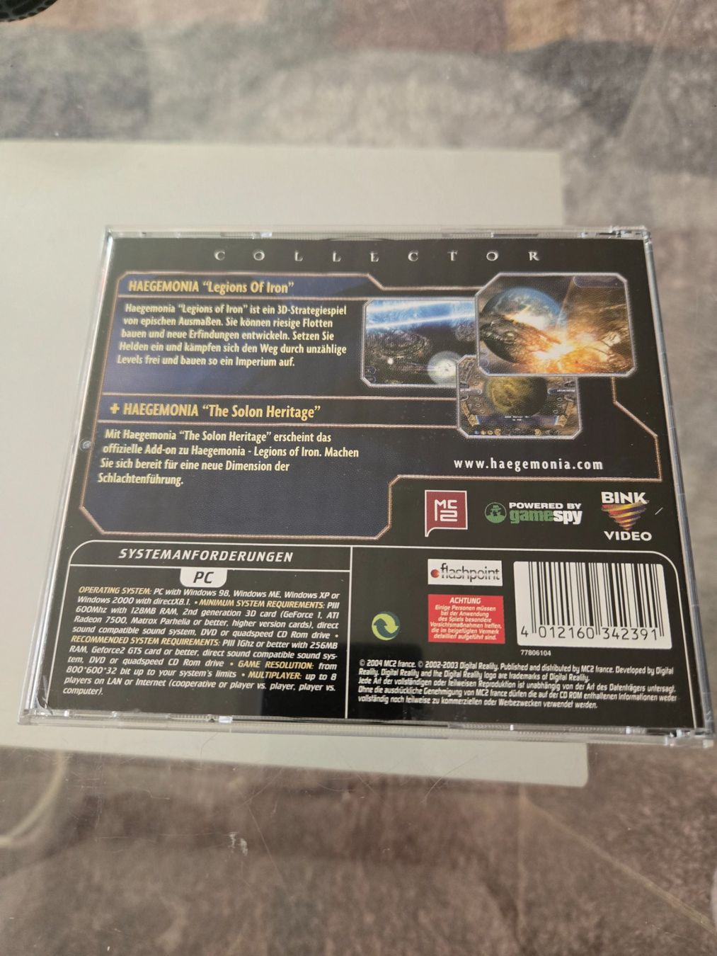 Spiele: Haegemonia Collector PC – Gebraucht aus Bussigny von Kfdlt 1