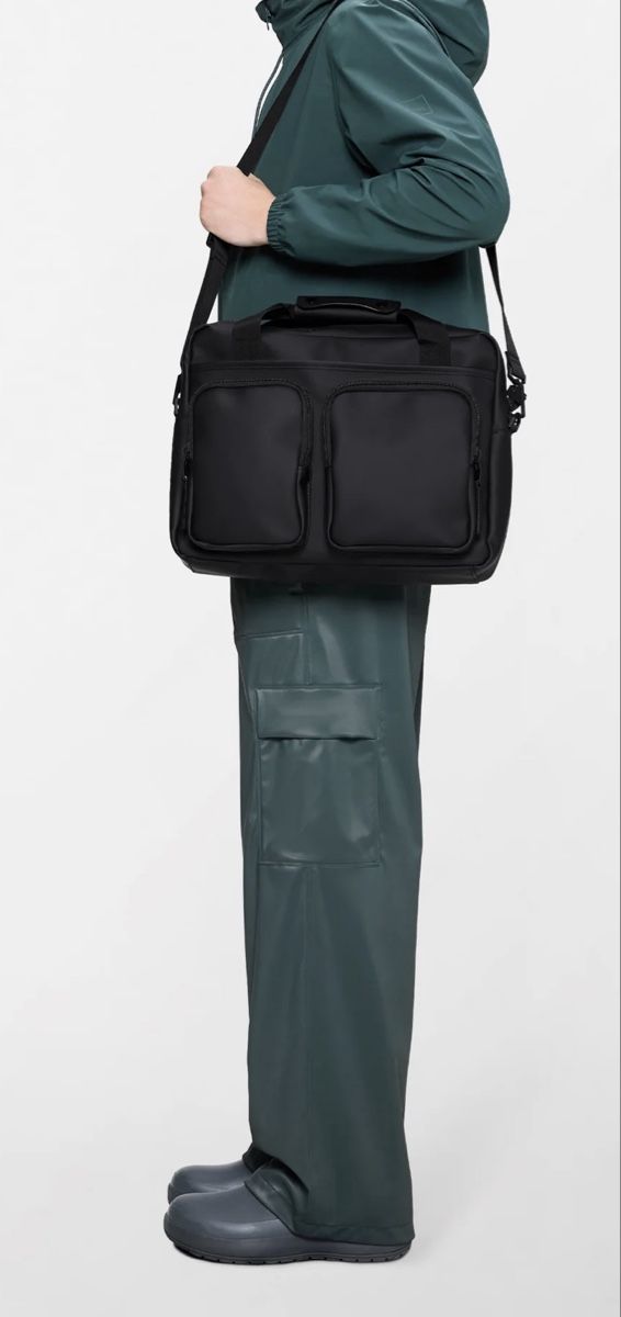 Rains Taschen: Rain Texel Tech Bag Black – Gebraucht aus Basel von coco_roro 6