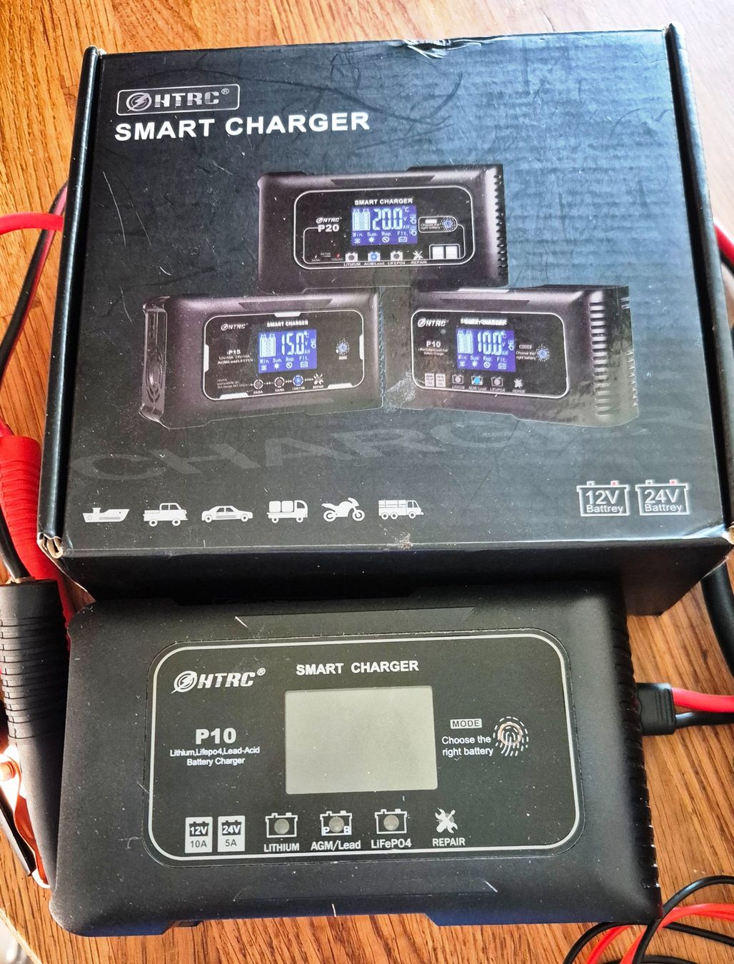 Chargements: 2 chargeurs+testeur+battery box – D'occasion à Denens par Paveld 5