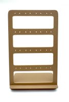 Ohrringe Display Halter 16 Paare, Schmuckständer Neu beige