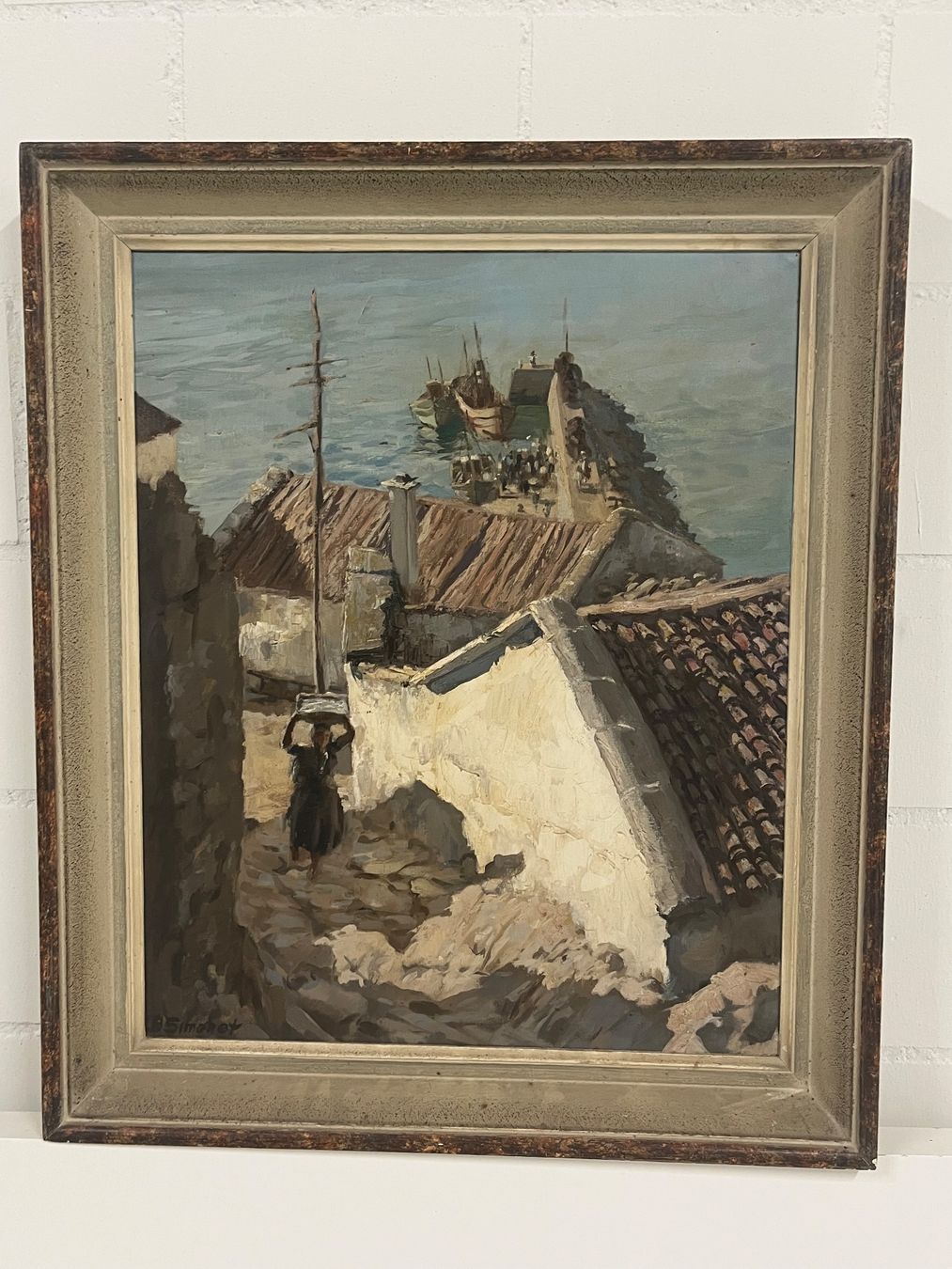 Dipinti: Bernardo Simonet Castro (Spanish, 1914- 1995) – Usato da Basel venduto da PAUL_ART