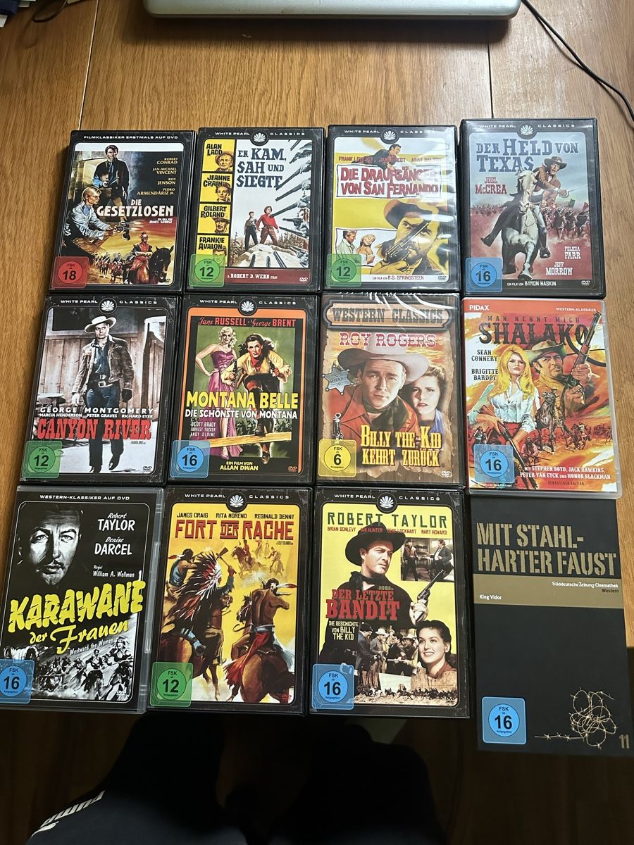 Alle DVDs: Große 75x Western, Sammlung Boxen OVP dvd – Gebraucht aus Benken ZH von Audi-erich 3