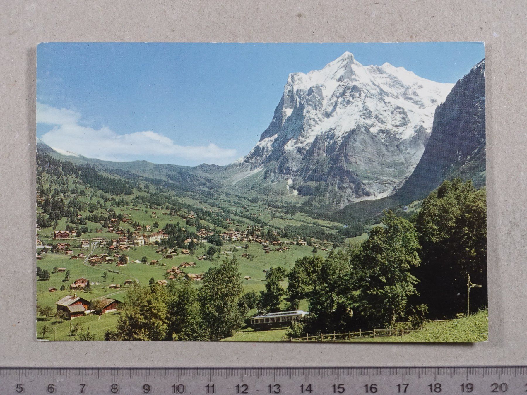 Cartoline postali: Grindelwald, 1971 – Usato da Lenzburg venduto da fh1