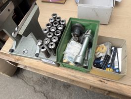 Diverses Werkzeug mit Spannzangen gem Bilder