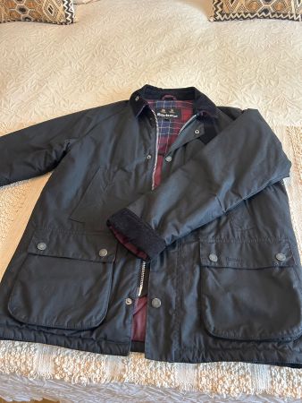 Veste huilée Barbour noire taille L neuf
