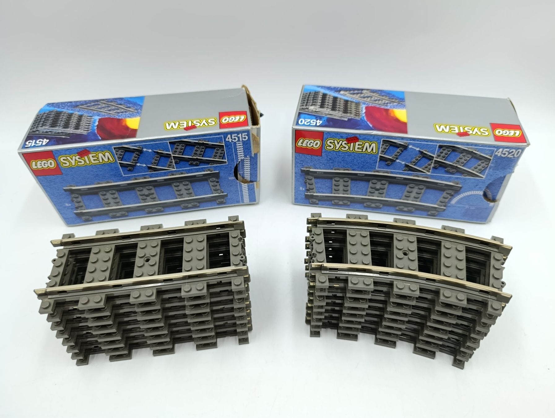 Lego Kit di costruzioni: LEGO System Eisenbahn Schienen 4515+4520 – Usato da Wil SG venduto da Donaldus 1