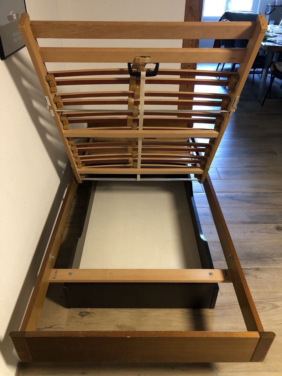 Betten: Bett mit Lattenrost knickbar 200x90cm – Gebraucht aus Thundorf von muzuc001 5