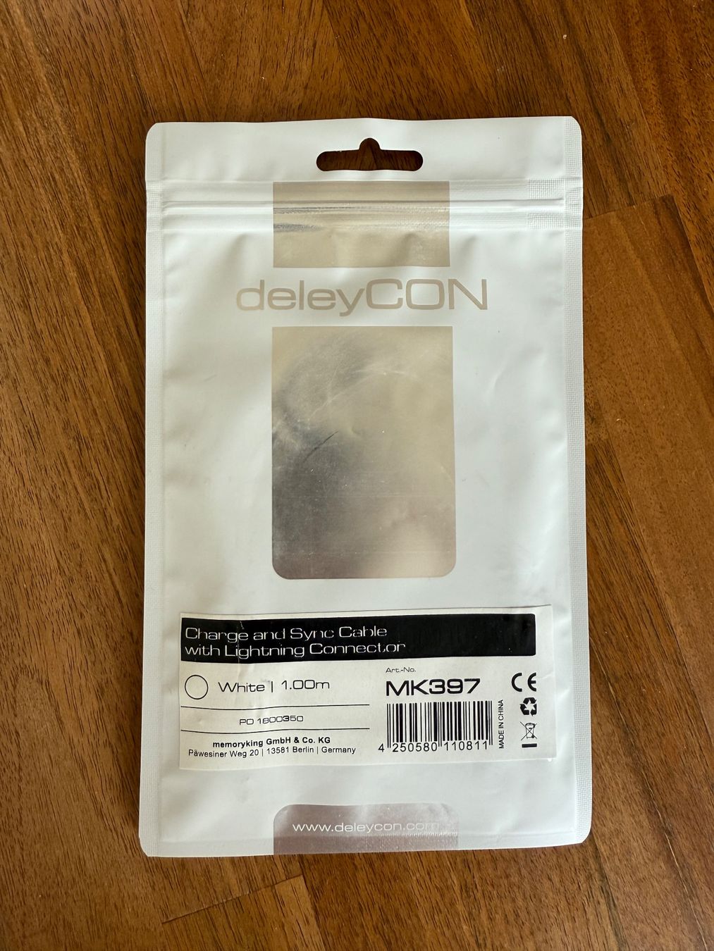 Cavi: NEU -iPhone/iPad Charge & Sync Kabel mit Lightning Connector – Nuovo e nell'imballaggio originale da Baar venduto da s-nadine 1