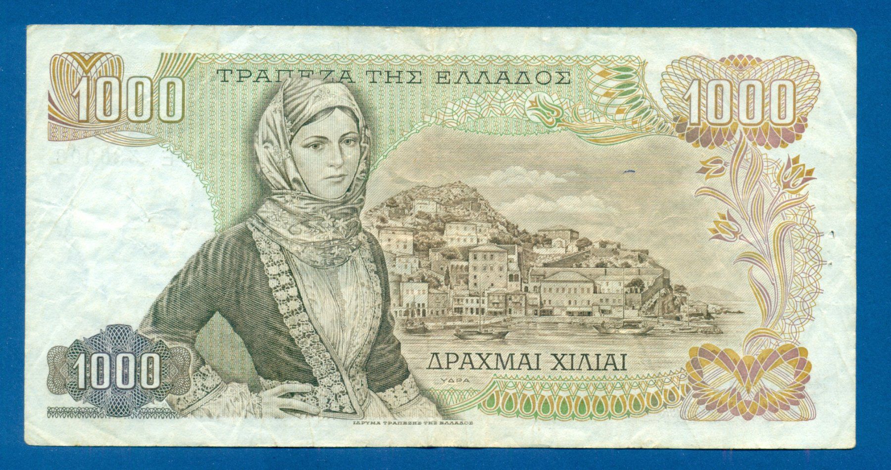 Banknoten: Griechenland 1000 Drachmen 1970 – Gebraucht aus Nesselnbach von dennis83 1
