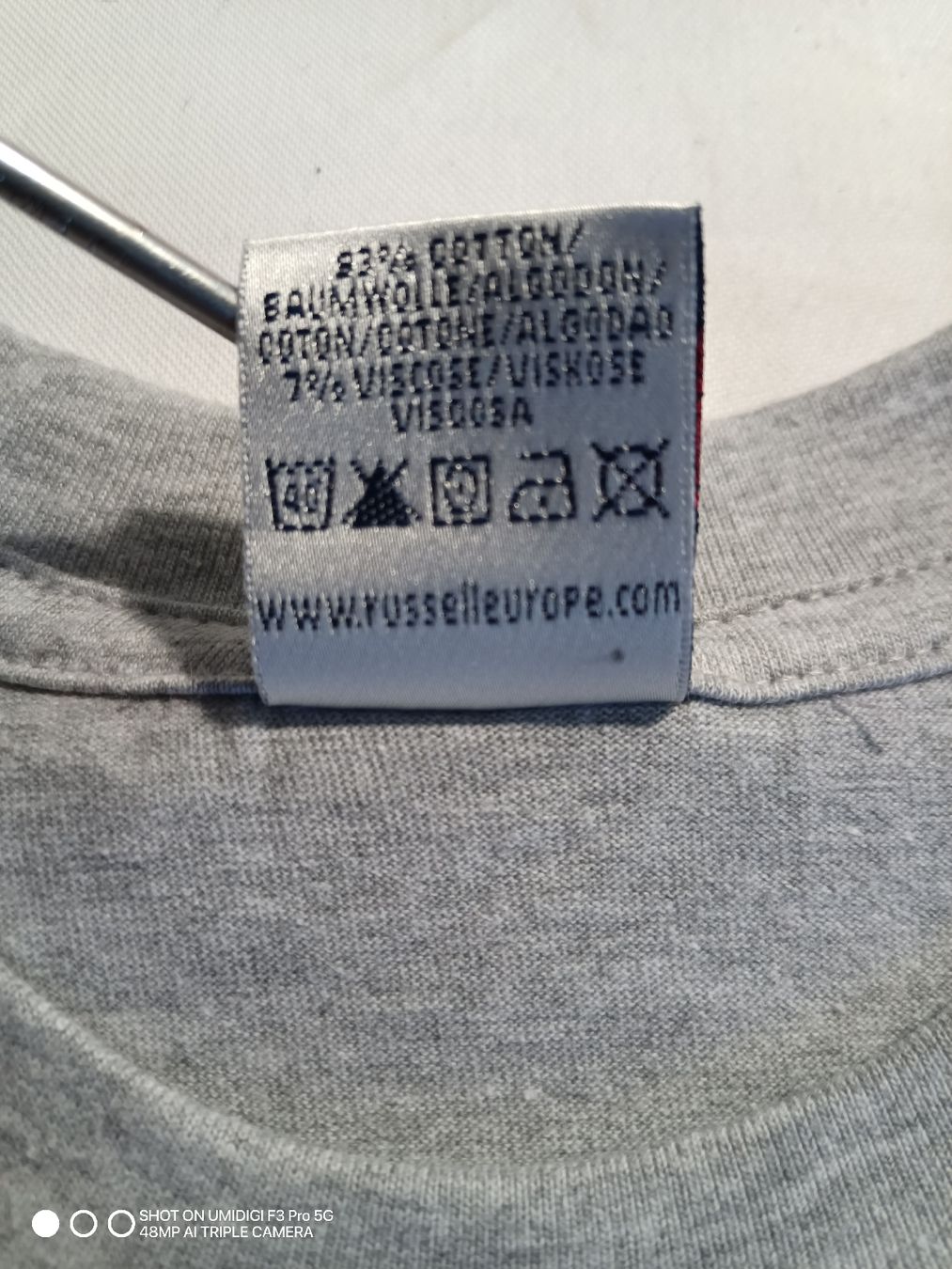 T-shirts: T-Shirt Grau Jerzees Grösse S Neu – Neuf avec emballage d'origine à Aarwangen par to-hirschi 2