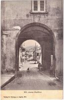 WIL oberes Stadttor (mit Leuten ca. 1910 (SG)