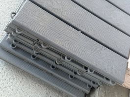 Bodenplatten "Maxxmee" grau - Klick-System