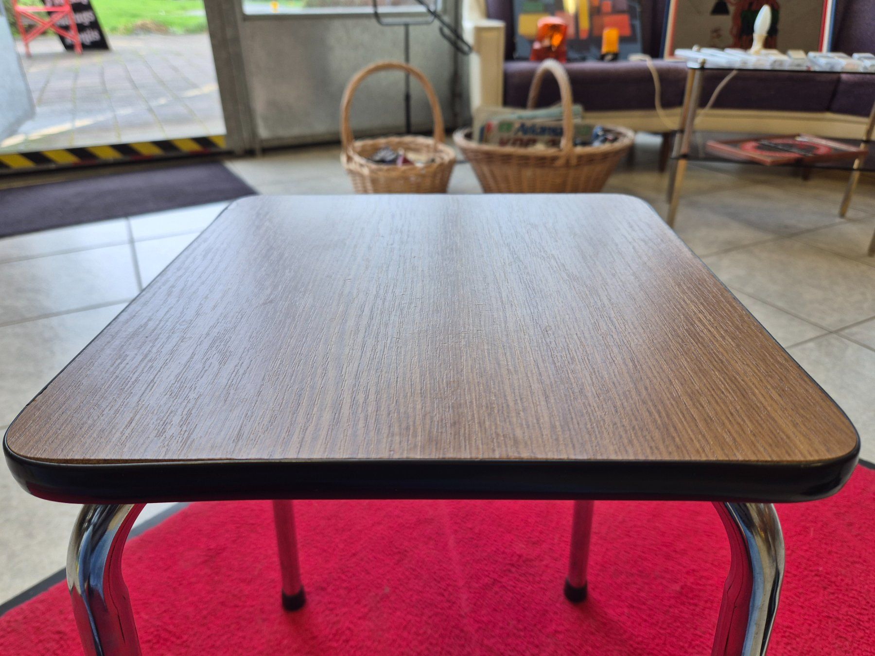 Hocker: 1970 Kelco braun Küchenhocker Tabouret Schemeli Hocker Stool – Gebraucht aus Nottwil von Wondewa-Shop 1