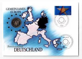 Deutschland_Gemeinsames Europa_Münzbrief ohne Beschreibung