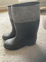 Gummistiefel Gr. 41 Schwarz