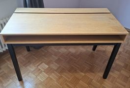 Bürotisch in Holzoptik 120x60cm