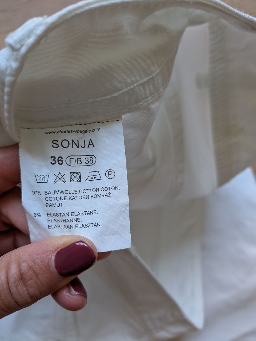 Pantaloni: Charles Vögele Stoffhose Grösse 36 – Usato da Eschenbach SG venduto da SanFranciscoCalifornia 3