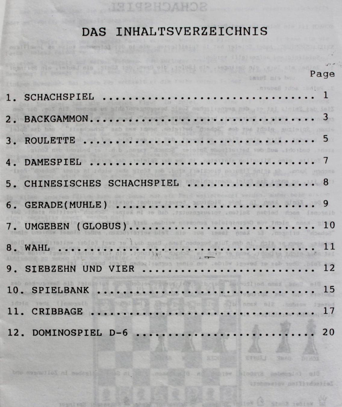 Giochi: Spielesammlung Set: Roulette, Backgammon etc. 12 Spiele – Usato da Kirchlindach venduto da hekilida 5