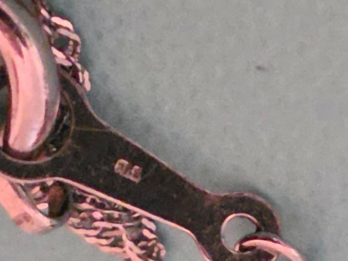 Catenine: 850 Platin Kette mit 0.50ct Diamanten – Usato da Binningen venduto da lieblingsstyle 6
