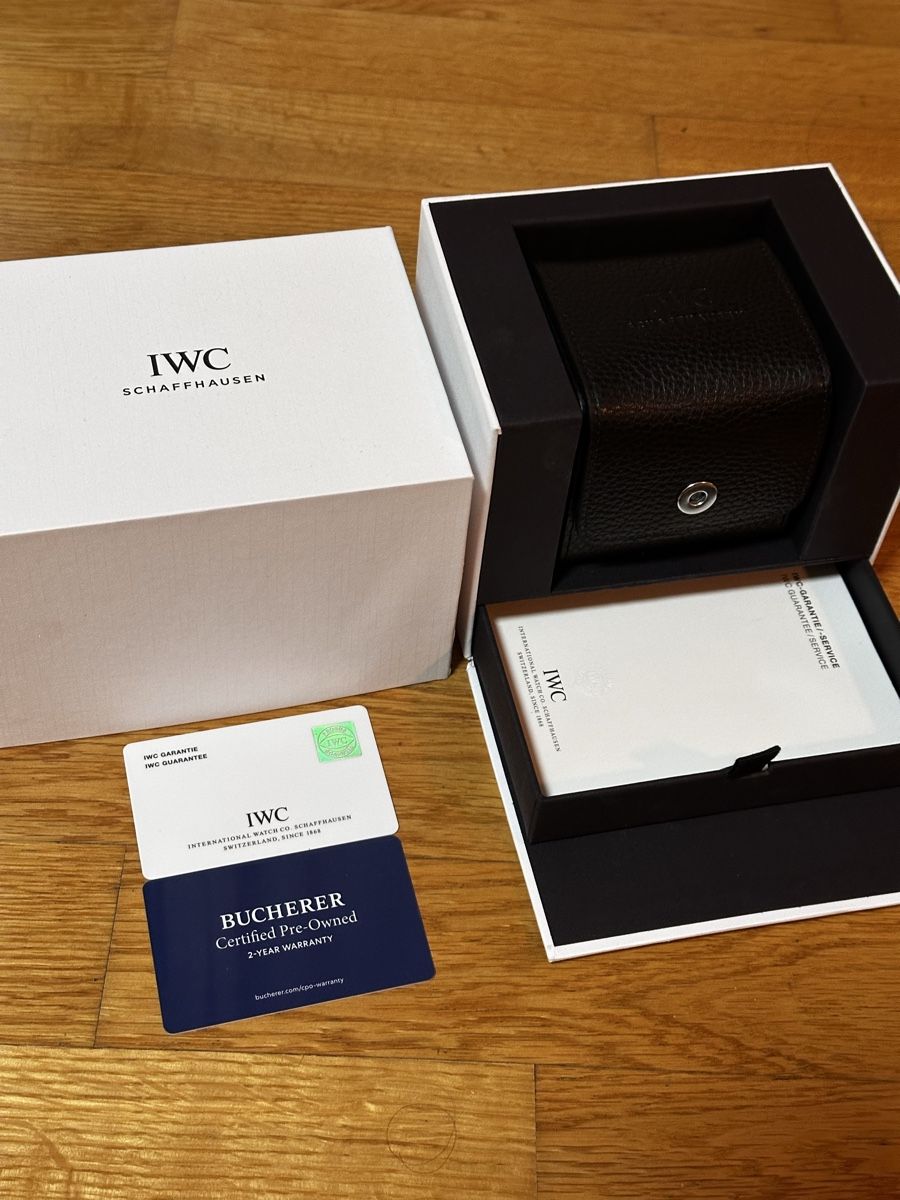 IWC Orologi: IWC Portugieser Chronograph – Usato da Lenzburg venduto da flyfun 1
