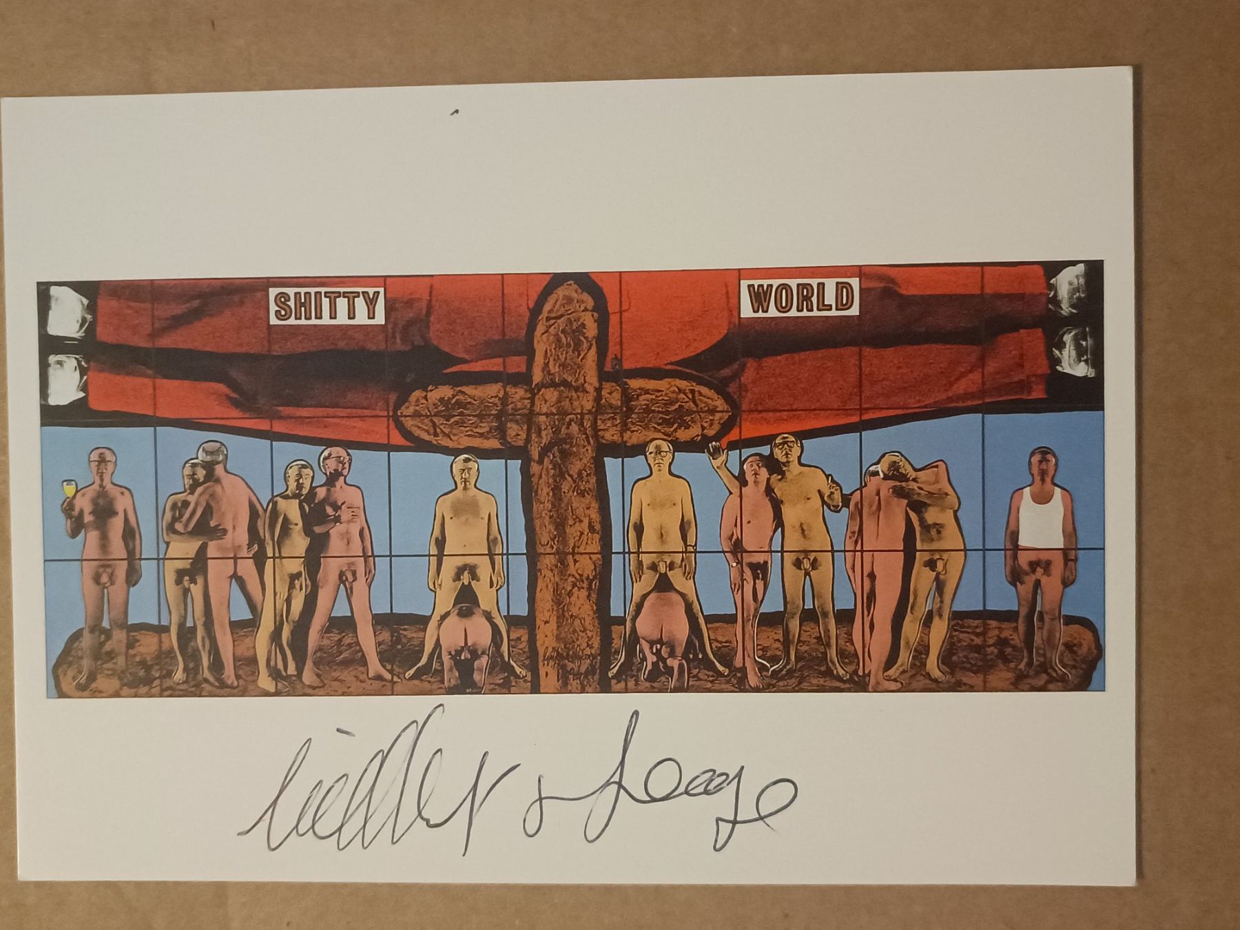 Arts picturaux & lithographies: Gilbert & George - handsigniert – D'occasion à Menziken par Artographs