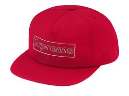 Supreme KAWS Snapback rot / Kappe / Mütze / Hut / Cap / NEU