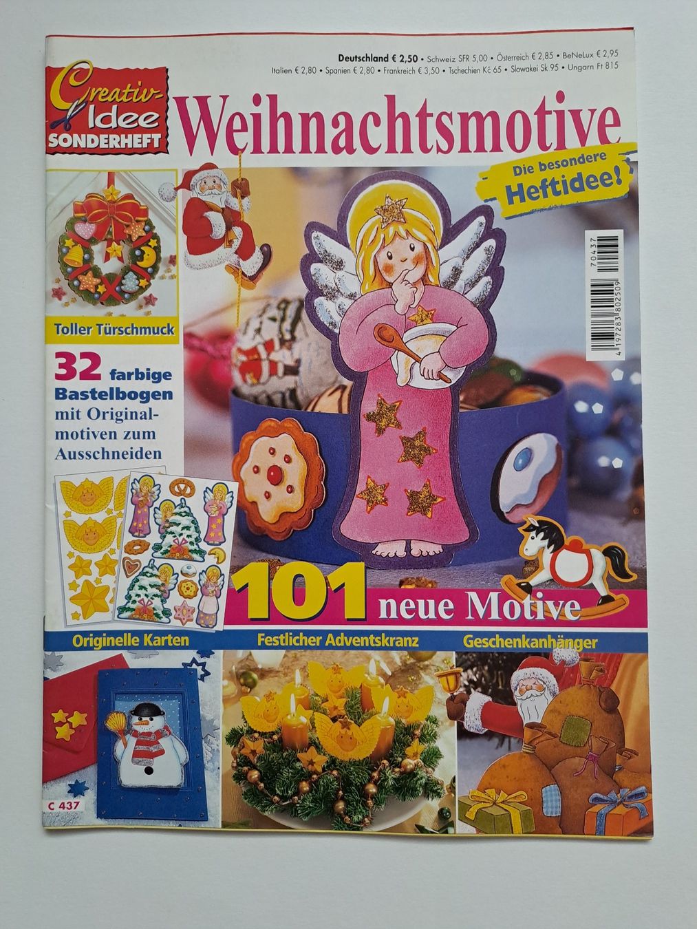 Zeitschriften & Magazine: Creative Idee Sonderheft Weihnachtsmotive mit Bastelbogen – Neu (gemäss Beschreibung) aus Glashütten von Schwebefisch