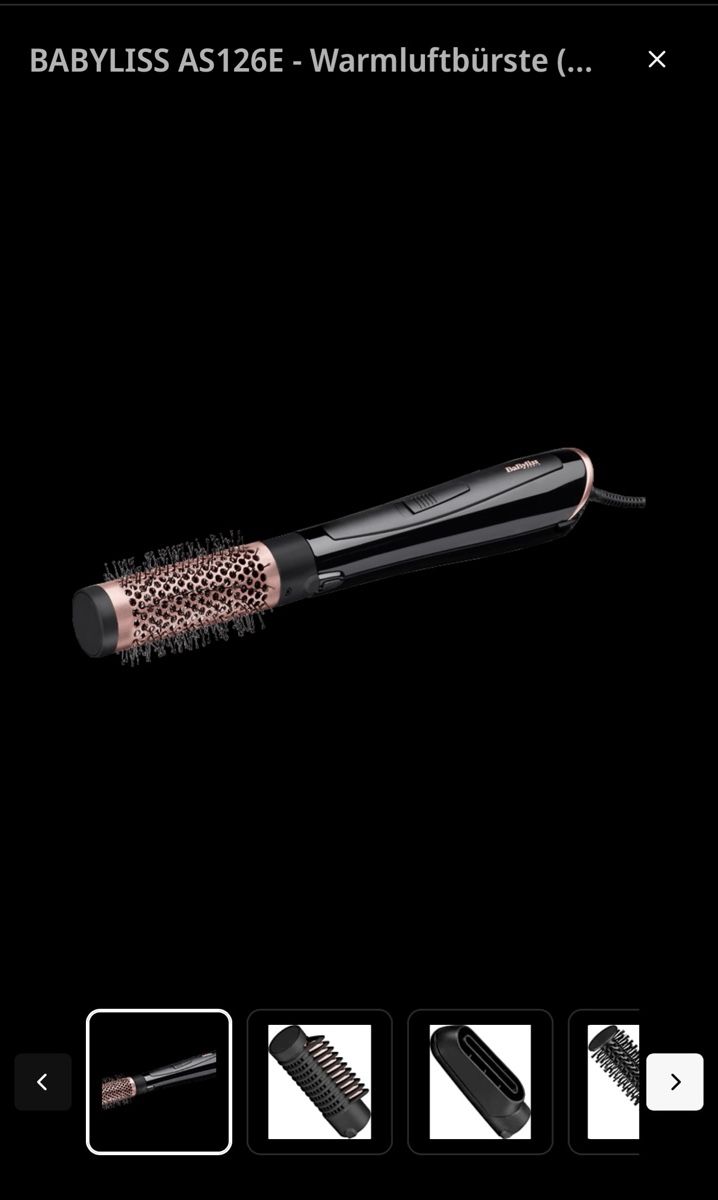 BaByliss Föhn: Babyliss Warmluftbürste – Gebraucht aus Winterthur von Adele_925 1