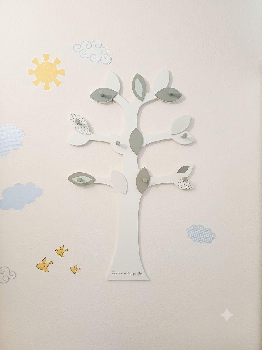 Tutte le decorazioni: Tree shaped wall hook rack white grey used – Nuovo (secondo la descrizione) da Zürich venduto da Margarida_123 1