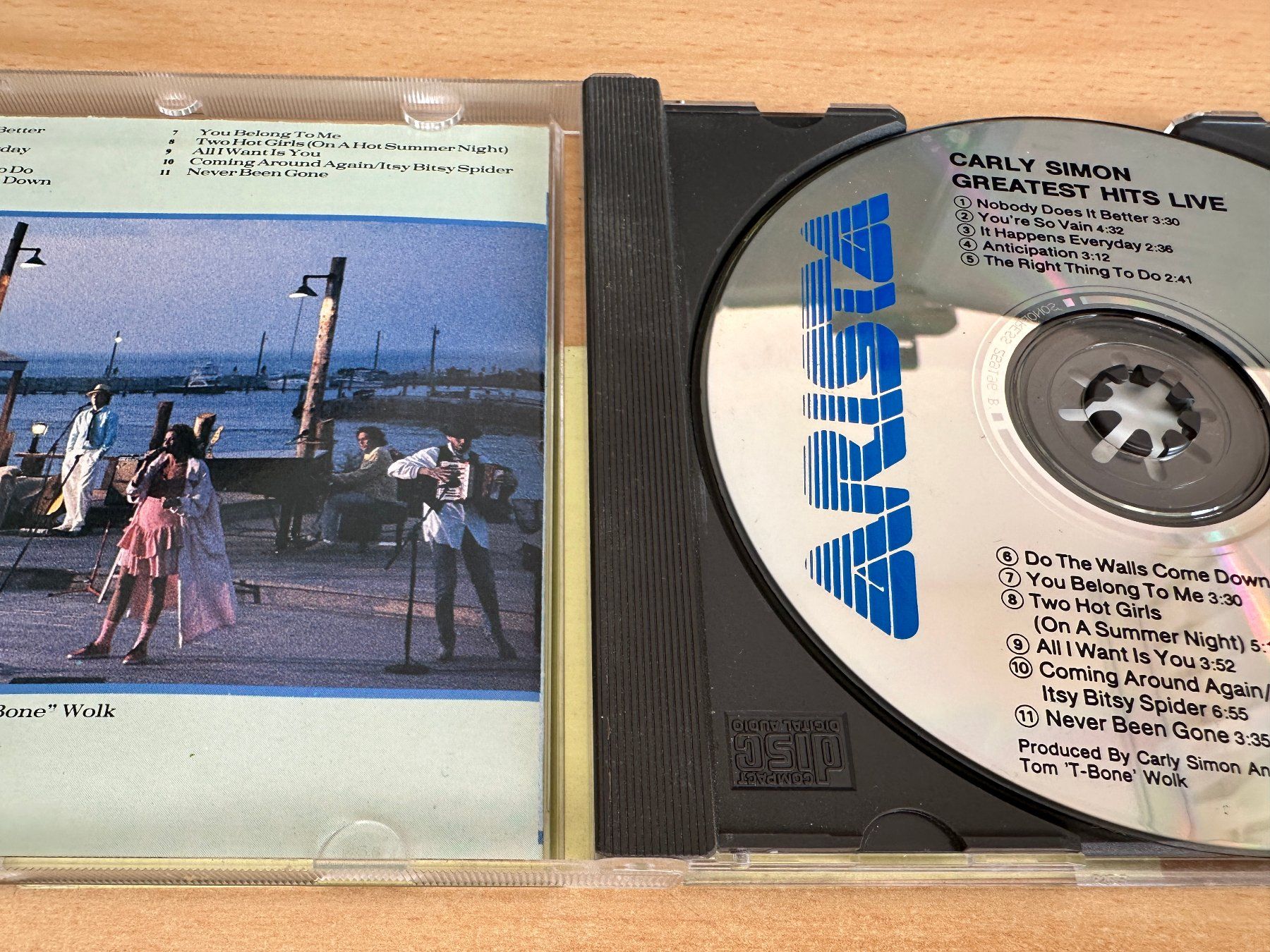 CD: Carly Simon – Greatest Hits Live – Usato da Rikon im Tösstal venduto da Alpenmutz 2