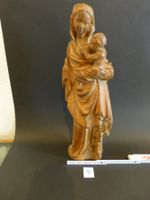 Skulptur Madonna mit Kind alt guter Zustand