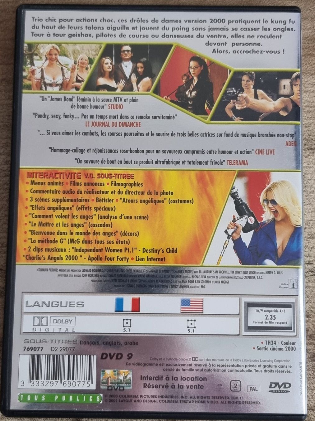 Tous les DVDs: Charlie et ses drôles de dames – D'occasion à Chavannes-près-Renens par XWR4 1