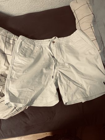 Polo Ralph Lauren Shorts aus Stretch-Baumwolle, Größe L,