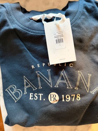 Banana Republic Sweatshirt Tommy Hilfiger Blau Grösse S