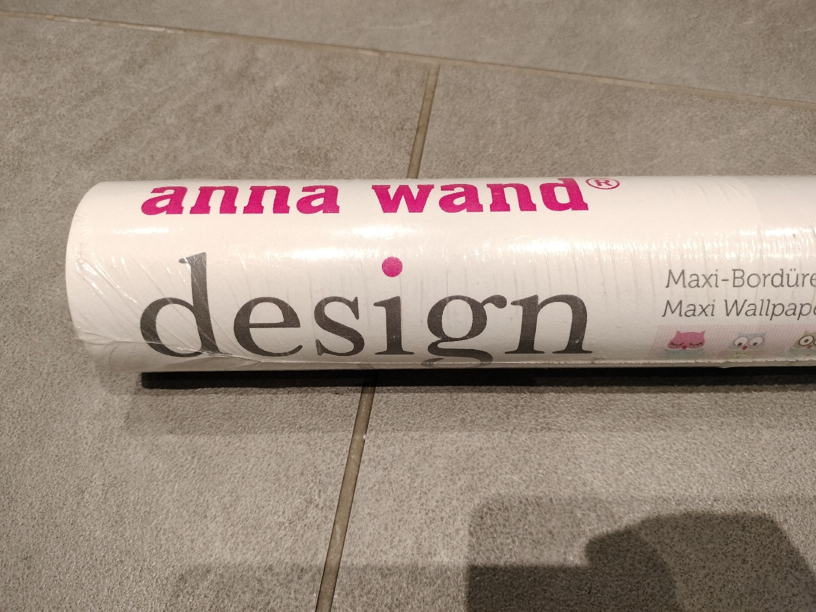 Tutte le decorazioni: Anna Wand Bordüre selbstklebend, Eulen Rosa Mädchenzimmer – Nuovo e nell'imballaggio originale da Neftenbach venduto da TheKringel 3