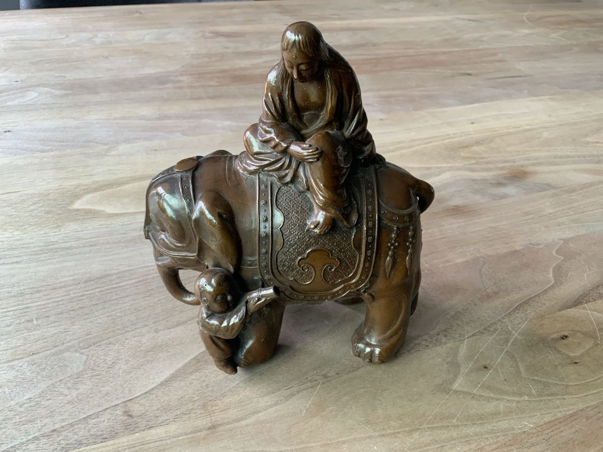 Figurines: asiatische Elefantenfigur ca.1960-1980 – D'occasion à Magden par Jackevaro