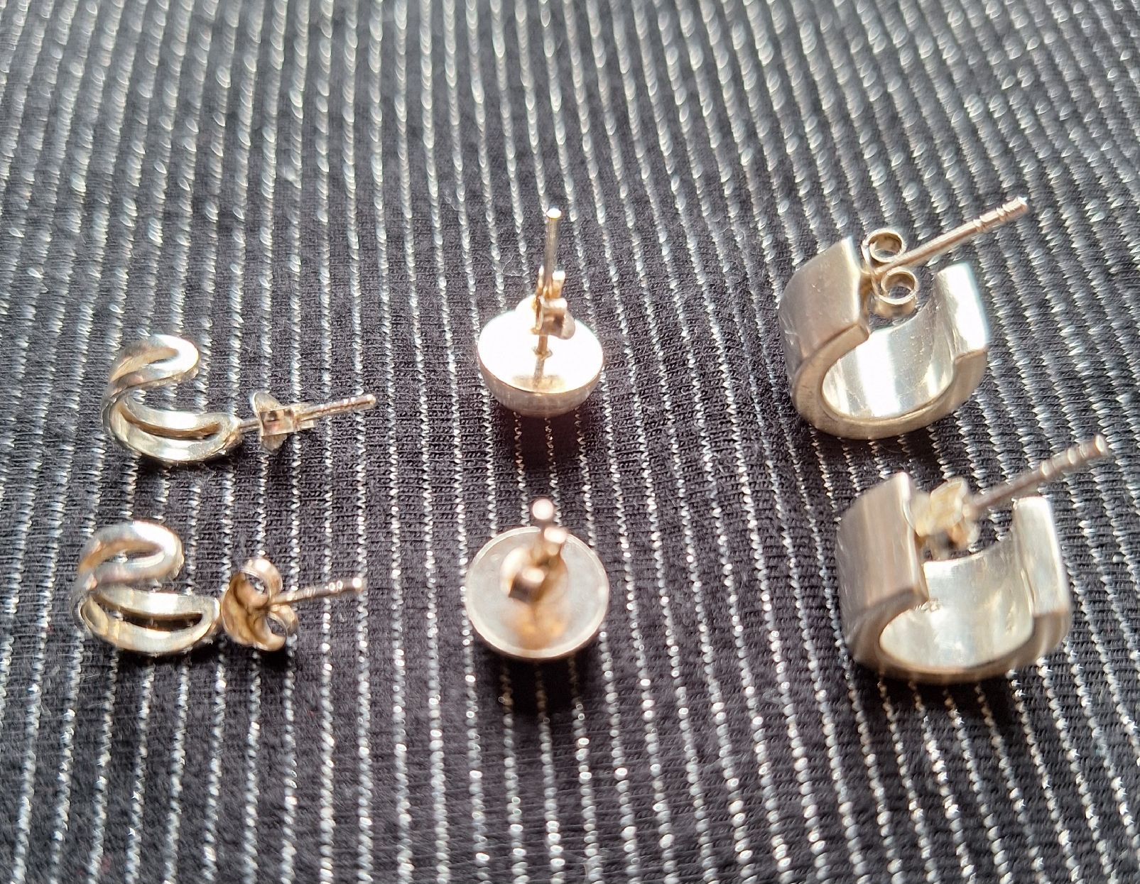 Altri gioielli: 3 Paar Silber Ohrringe/Ohrstecker – Usato da Dörflingen venduto da Crazyachmed 2