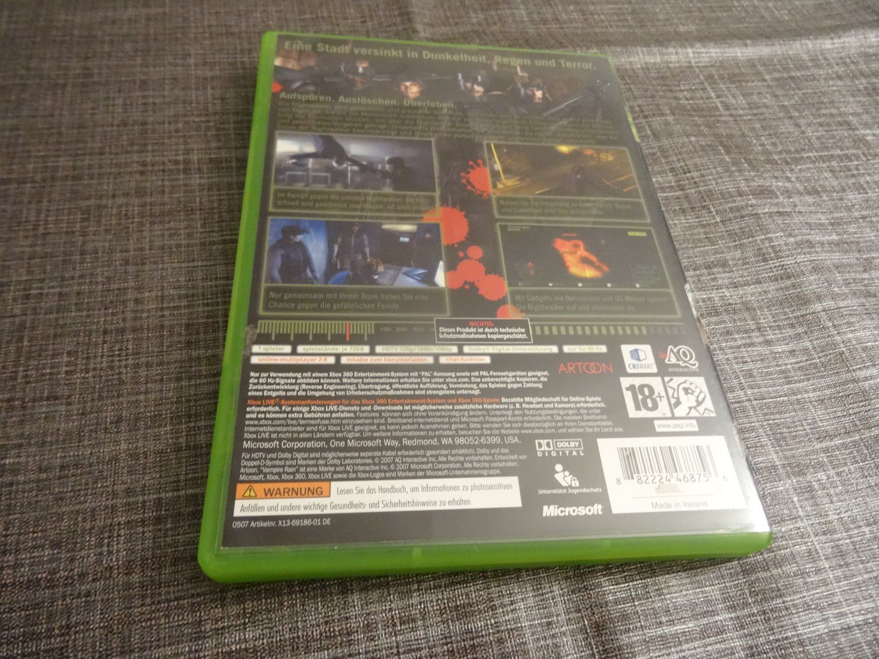 Microsoft Giochi: Rain Vampire Xbox 360 - Horror Game - – Usato da Olten venduto da Disc-Ausverkauf 2