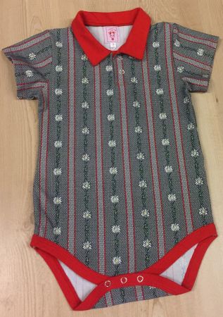 Baby Body Edelweiss, Kurzarm Gr. 74 NEU