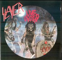 CD Slayer Live Undead album Original 1987